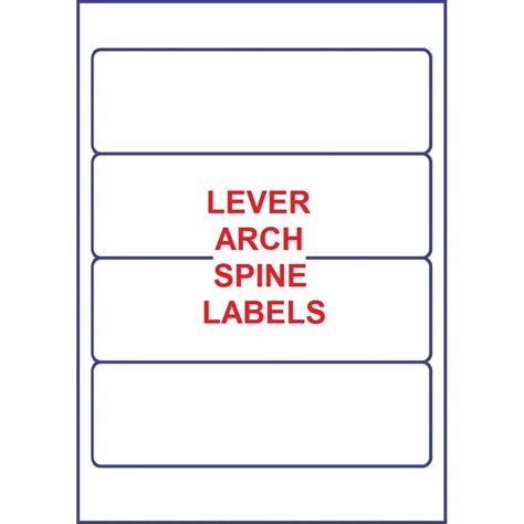 file side label template